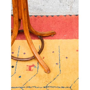 Porte-manteau perroquet en bois clair n°296