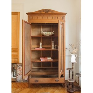 Armoire en chêne massif art déco n°364