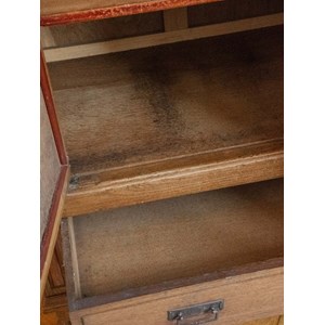 Armoire en chêne massif art déco n°364