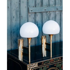 Lot d'appliques murales en verre n°210