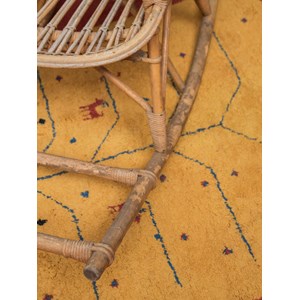 Grand rocking-chair en rotin n°70