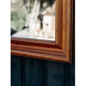 Miroir en bois rectangulaire n°1033