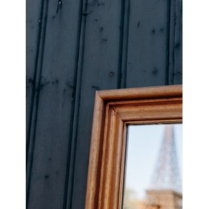 Miroir en bois rectangulaire n°1033