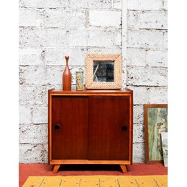 Gustave, le buffet en bois foncé n°538