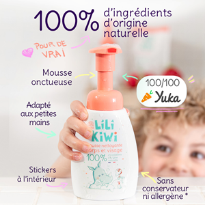 Gel douche moussant enfant