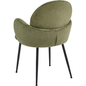 Alice-chaise en tissu ikon olive (x2)