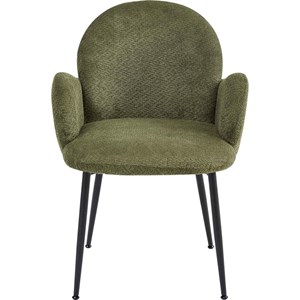 Alice-chaise en tissu ikon olive (x2)
