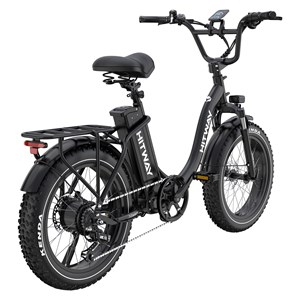 Hitway vélo électrique 20pc pliant noir