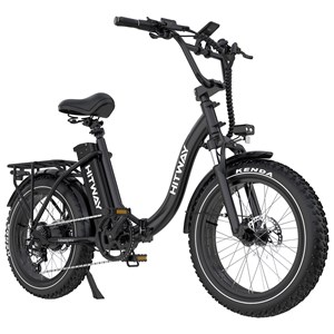 Hitway vélo électrique 20pc pliant noir