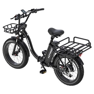 Hitway vélo électrique 20pc pliant bleu