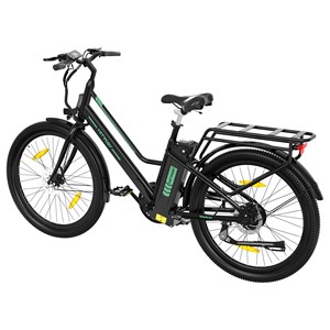 Hitway vélo électrique 27.5pc noir avec panier