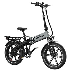 Hitway vélo électrique pliable 20pc gris