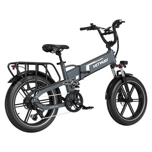 Vélo électrique hitway pliable 20pc gris