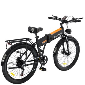 Colorway vélo électrique 26pc pliant noir