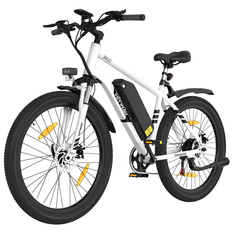Vélo électrique hitway 27.5pc blanc