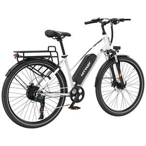 Hitway vélo électrique 28pc blanc