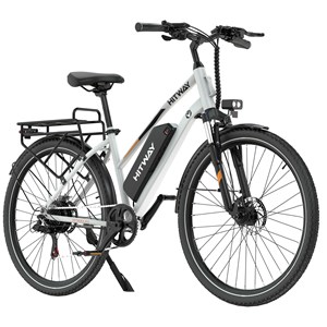 Hitway vélo électrique 28pc blanc