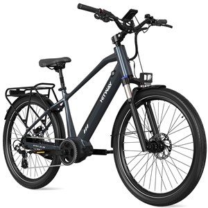 Vélo électrique hitway 26pc gris