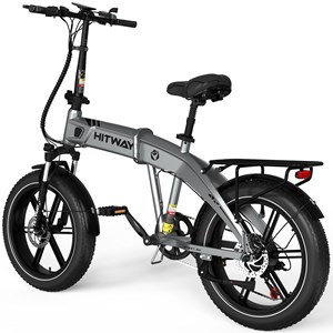 Hitway vélo électrique 20 pc 4.0 gros pneus argent