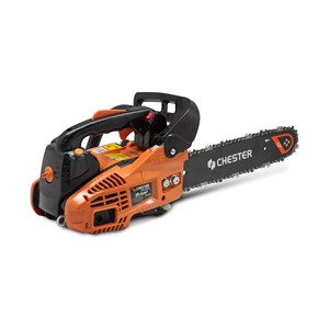 Élagueuse thermique chester 25,4cc - guide 30cm - légère & pack 2 chaînes