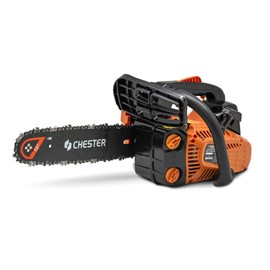 Élagueuse thermique chester 25,4cc - guide 30cm - légère & pack 2 chaînes