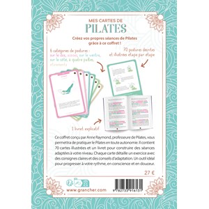 Mes cartes de pilates 70 cartes coffret