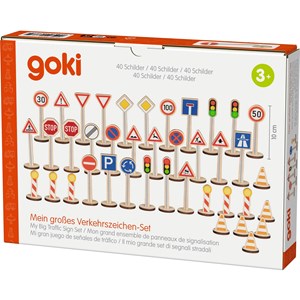 Set de 40 panneaux de signalisation