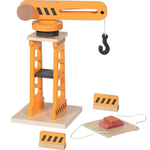 Grue pivotante en bois