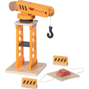 Grue pivotante en bois