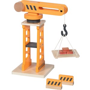 Grue pivotante en bois