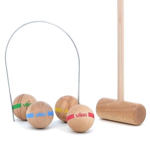 Croquet famille 2 adultes et 3 enfants