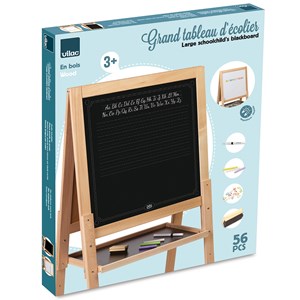 Grand tableau sur pied en bois