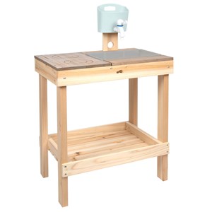 Cuisine de boue et table de jeu
