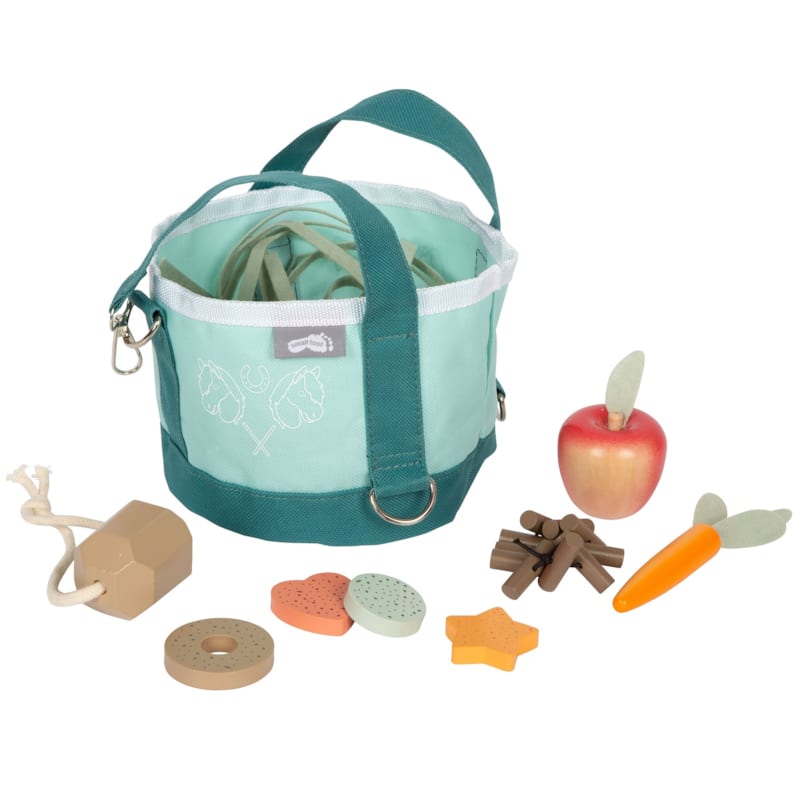 Set de fourrage pour chevaux avec sac