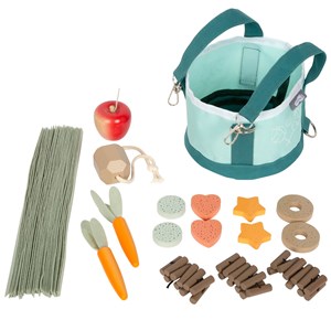 Set de fourrage pour chevaux avec sac