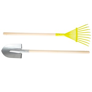 Kit d'outils de jardinage avec brouette