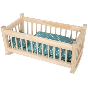 Berceau de poupée nature