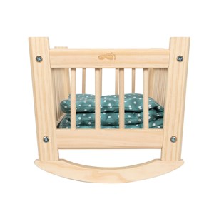 Berceau de poupée nature