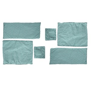 Lit superposé de poupée nature