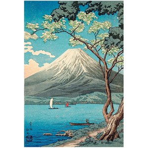 Le mont fuji d'hiroaki