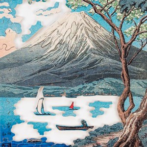 Le mont fuji d'hiroaki