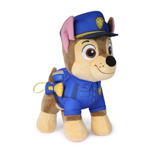 Pat patrouille - peluche chase 25 cm