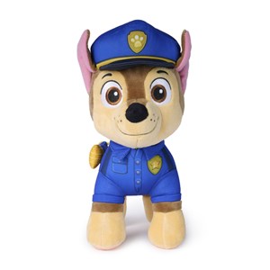 Pat patrouille - peluche chase 25 cm