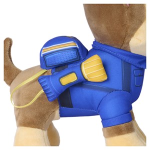 Pat patrouille - peluche chase 25 cm