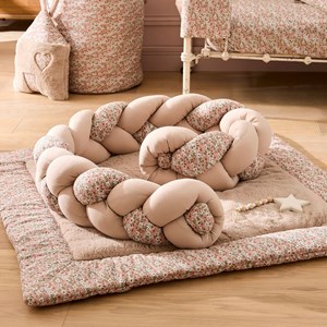 Coussin déco maison fausse fourrure angora afternoon tea