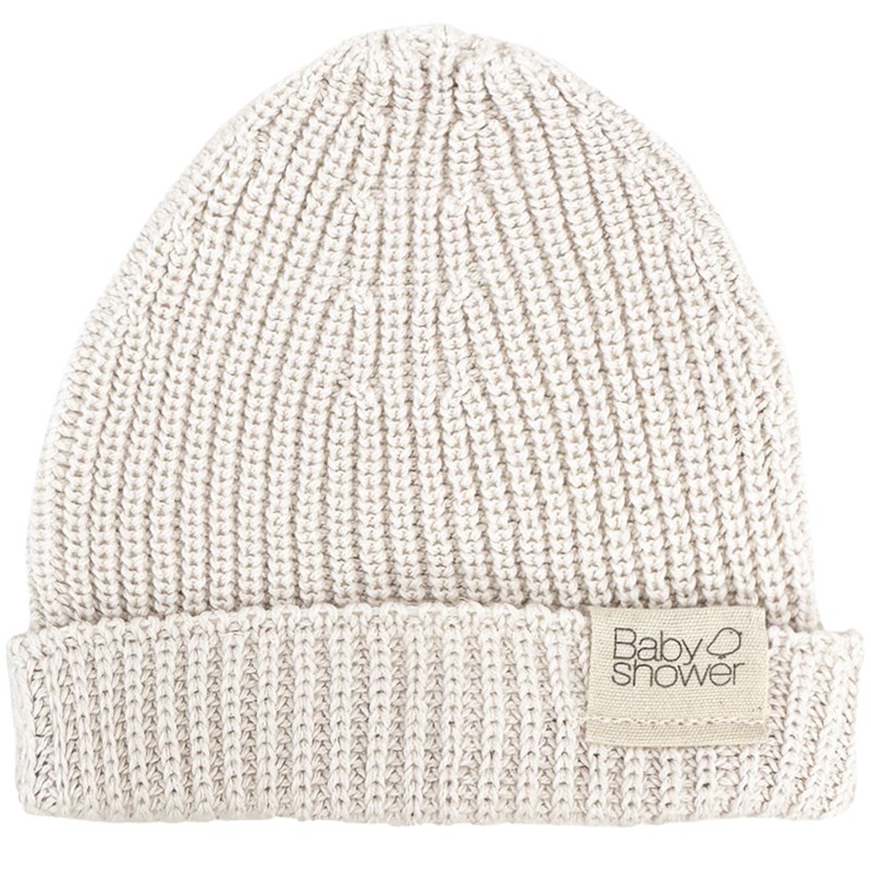 Bonnet de naissance ivory (0-1 mois)
