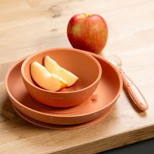 Coffret repas terracotta-etoiles (3 pièces)