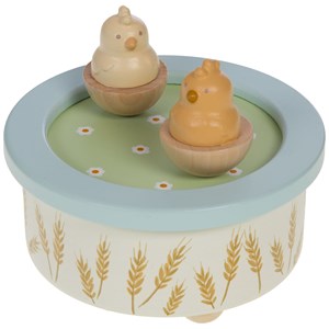 Boîte à musique petit poussin