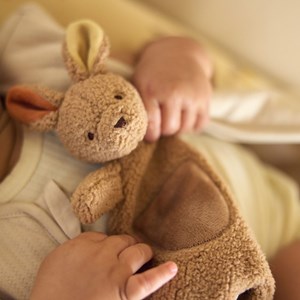 Doudou attache sucette kangaroots