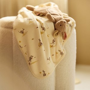 Doudou attache sucette kangaroots
